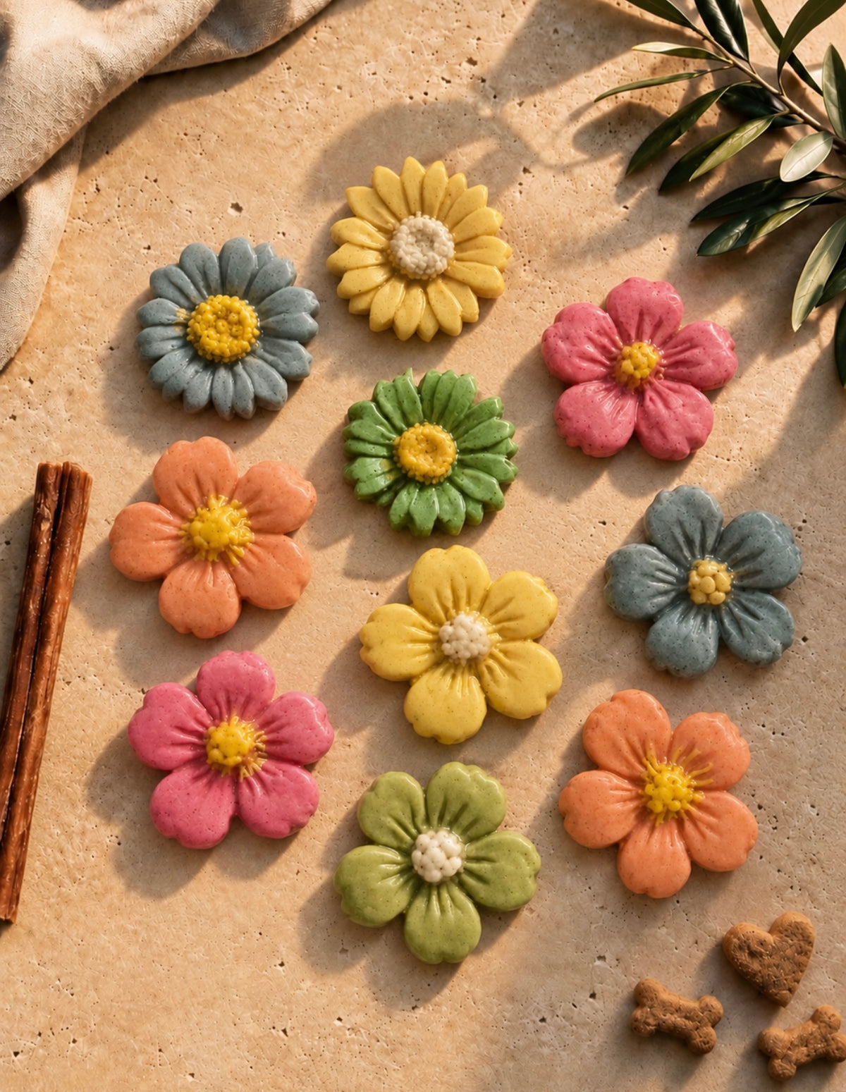 Freeze Dried Mini Goat Flowers