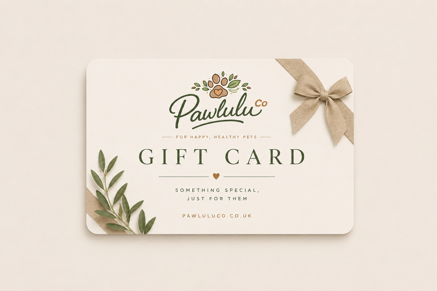 PawluluCo Gift Card