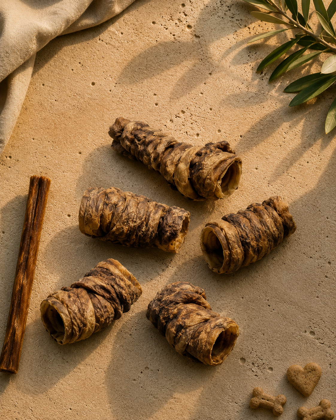 Buffalo Trachea Wrapped In Lung