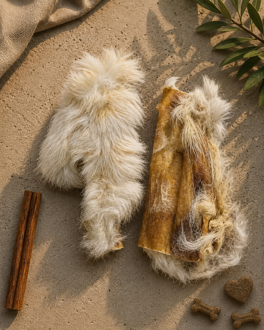 Hairy Rabbit Skin With Fur
