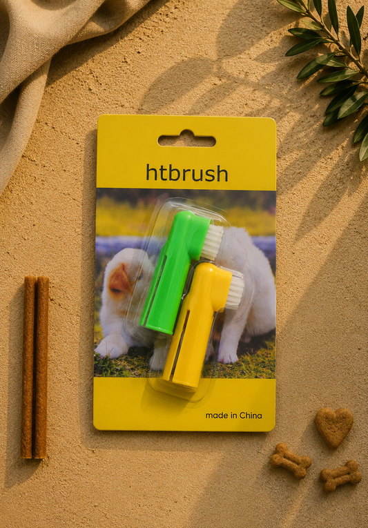 Finger Toothbrush Duo