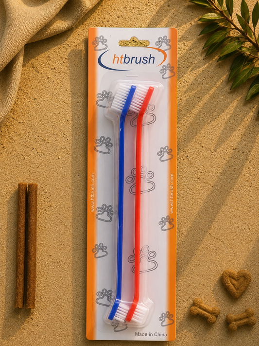 Double Ended Toothbrush Duo