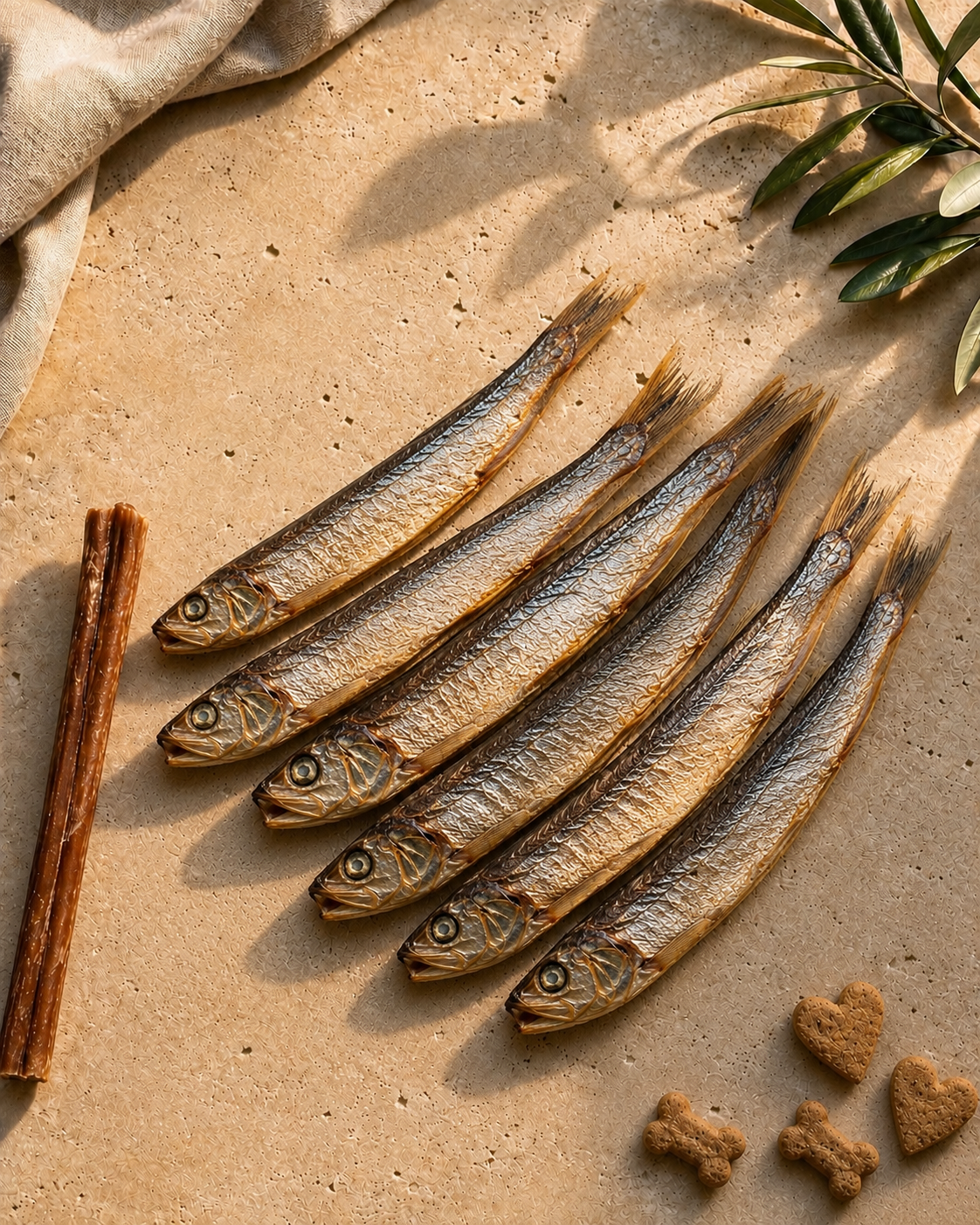 Freeze-Dried Capelin Fish